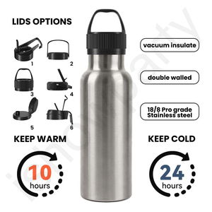 Custom Double Welled Vacuum Flasks with <b>Straw</b> Travel School Stainless Steel Travel Sport Water <b>Bottle</b> - Product Image 5
