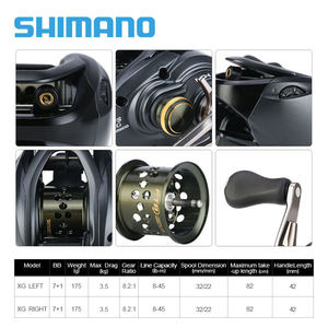 Moulinets de pêche à lancer Shiman <span class=keywords><strong>CURADO</strong></span> BFS, rapport de transmission, bobine en métal, eau salée, profil bas, moulinets de pêche à lancer - Product Image 2