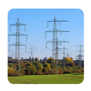 Tháp thép góc 10KV-550kv đường dây phân phối điện Trung Quốc sản xuất lưới thép mạ kẽm đường dây Truyền tải điện - Product Image 1