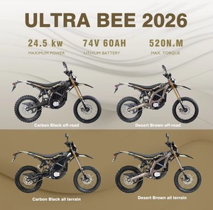 Nouvelle <span class=keywords><strong>Moto</strong></span> Électrique Tout-Terrain Sur Ron Ultra Bee 24,5 kW 2026, 95 km/h, avec Batterie Longue Portée 74 V 60 Ah, <span class=keywords><strong>Moto</strong></span> Électrique Abordable - Product Image 3