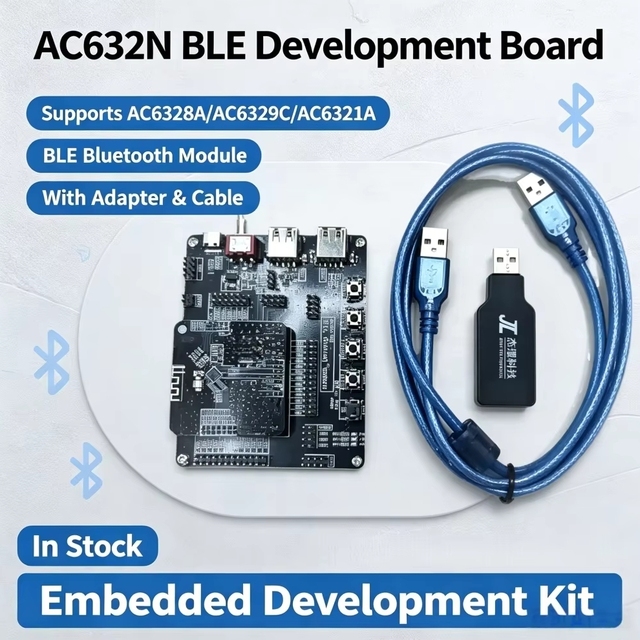 ZYSY AC632N BLE Audio Development Board X Series Support 8A 9C Low Power Wireless MCU Evaluation Module