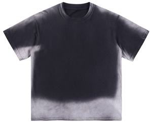 270G Heavyweight <span class=keywords><strong>Mustang</strong></span> Camiseta de manga corta suelta Vintage Washed para hombres - Product Image 3