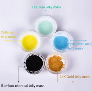 Harga Produsen Masker Wajah Hidrogel Multi-Warna 300g Bubuk Jelly Kristal Pemutih Masker Jelly Bernutrisi - Product Image 2
