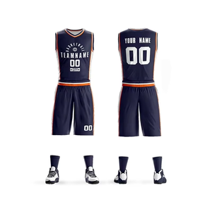 Ensembles d'uniformes de basketball en polyester sur mesure, design unique, grandes tailles, vente en gros - Product Image 5