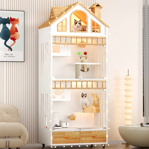 บ้านสัตว์เลี้ยงไม้สั่งทำขนาดพิเศษ HOPE คุณภาพสูง รูปทรงสวยงาม - Product Image 4