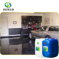 Kit de peinture de sol pour garage ménager, set étanche, ensemble de peinture de sol en époxy résistant à l'humidité et aux friction