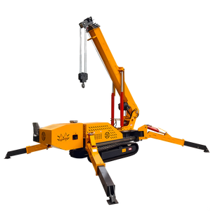 2025 Hot Selling Unw Spider Crane Ausleger länge Spider Cargo Lift Crane Lift Oil Elektrisch Dual Use mit Korb zubehör - Product Image 4