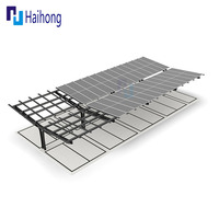 Structure de stationnement solaire en aluminium galvanisé à chaud, garantie 25 ans, durée de vie 20 ans, prix usine, pour voitures photovoltaïques