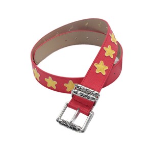 Nouvelle ceinture tendance style punk avec écussons étoiles, ceinture vintage en cuir PU Y2K pour hommes et femmes avec boucle à double ardillon pour jeans - Product Image 6