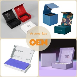 Sale Corrugated Paper Carton Packaging <b>Box</b> Watch Cardboard Paper Gift <b>Box</b> No Tax Dinosource <b>Photo</b> Airplane <b>Box</b> Logo - Product Image 2