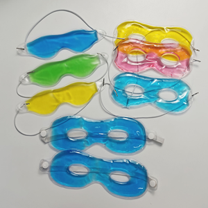 Masque pour les yeux en gel réutilisable avec logo personnalisé, thérapie chaude/froide, micro-ondable, pour les yeux gonflés, les cernes, apaisant et confortable - Product Image 1