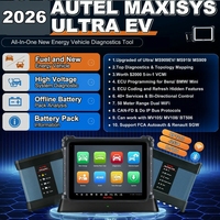Escáner de Diagnóstico MaxiSYS Ultra EV 5 en 1 VCMI, Herramienta de Reparación OBD2 para Programación de ECU de Vehículos Eléctricos, Híbridos y de Gasolina, para Talleres Automotrices