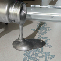 Peinture de miroir d'argent noir liquide de Pigment métallique de VMP d'effet de Chrome de haute qualité pour le revêtement en plastique automatique