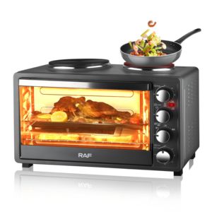 Mới phổ biến 2 trong 1 đa chức năng 30L nướng lò kép tấm nóng nhà bếp lò nướng đối lưu cho bánh pizza - Product Image 1