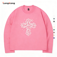 T-shirt unisexe surdimensionné 250G pour l'été, avec logo brodé personnalisé, impression numérique, doublure tricotée, coupe ample, mode éco-responsable