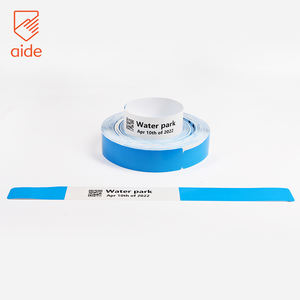 Biglietti di carta braccialetti in carta termica braccialetti in carta termica personalizzati formato stampa termica diretta Id braccialetti in magazzino - Product Image 2