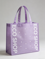 Sac fourre-tout en toile personnalisable, pliable, avec options multi-tailles, poignée longue, fermeture supérieure/épaule, pour usage quotidien