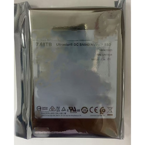 WUS4BA176DSP3X3 7.68TB 2.5in U.2 NVMe 3.1 SSD, Kecepatan Baca 3470MB/s, Kecepatan Tulis 3200MB/s - Product Image 1