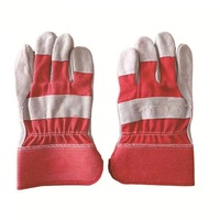 Gants de sécurité anti-coupure de haute qualité en cuir de buffle de qualité AB pour hommes, 10,5 pouces, pour travaux de construction et de montage