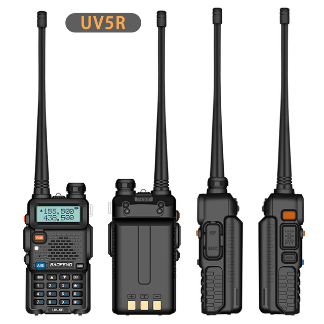 UV-5R Analog Handheld Two-Way Radio with 10KM Range Waterproof Design