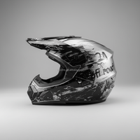 Casque de moto tout-terrain ABS de haute qualité pour la sécurité des adultes MotoBike Downhill Motocross Casco