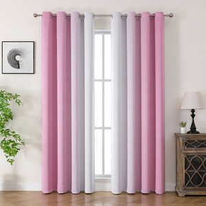 XinLan habitación oscurecimiento 100% cortina opaca lujo peso pesado <span class=keywords><strong>dormitorio</strong></span> tejido <span class=keywords><strong>ventana</strong></span> cortina - Product Image 5