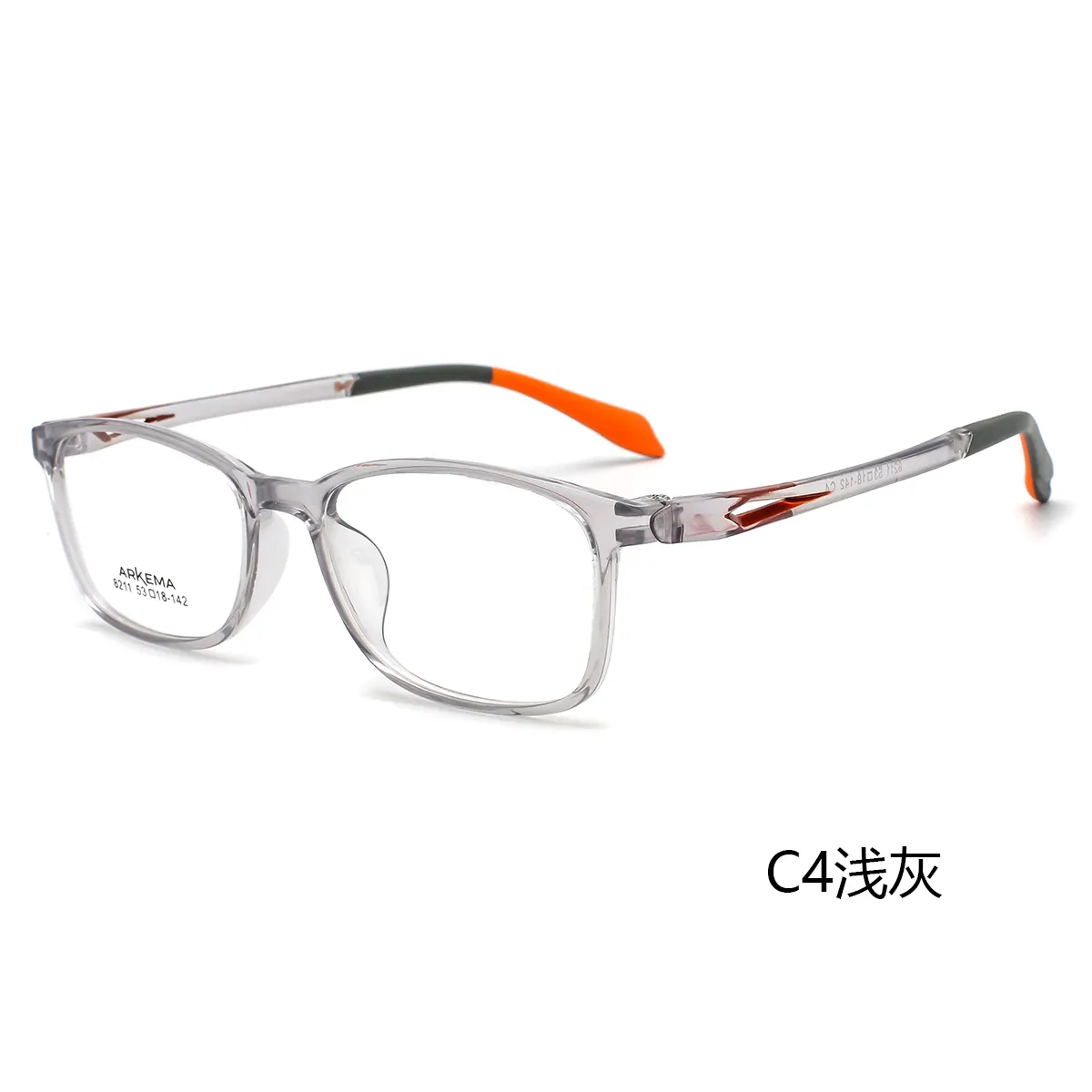 Neue kommende bunte neue Design brillen Brillen Arkema elastische optische Brillen fassungen quadratische Brillen fassungen für Unisex