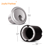 Mini Lámpara LED Empotrable de Pared de Aluminio IP65 de 1W, AC 100-240V, Control Remoto por Aplicación, Regulable, para Interiores y Exteriores, Escaleras, Jardín