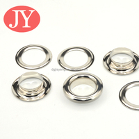 Jante ronde en laiton 19*11*6mm oeillets pour sacs de rideau de boîte décoration oeillets de vêtement avec œillet de boucle