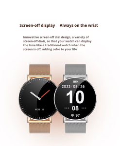 Nuovo Smartwatch di Lusso 2026 per Donne con Display LED, Monitoraggio della Frequenza Cardiaca, Orologio da Polso da <span class=keywords><strong>Donna</strong></span>, Regalo e Orologio per Coppie - Product Image 1
