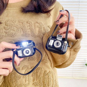 Unique 3d <strong>Cool</strong> Retro Mini Camera Design <strong>Case</strong> Toys Silicone Cover for <strong>Airpod</strong> 4 3 2 Earphone <strong>Case</strong> for Airpods Pro 2 <strong>Cases</strong> Gen 3 - Product Image 1
