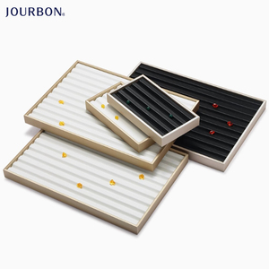 Đồ trang sức chứa hiển thị đạo cụ với khay đá quý lỏng để trưng bày và trưng bày đá và Đá quý trong hộp quà tặng - Product Image 1