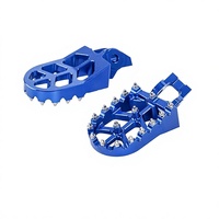 Accessoires de moto professionnels, repose-pieds modifiés antidérapants, pédales en alliage d'aluminium CNC, pièces de rechange résistantes à l'usure