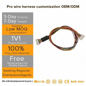 Câble électrique RVVP blindé OEM, 2 conducteurs, 0,5 mm, câble de commande en cuivre, isolé en PVC, flexible, pour la transmission de signaux et de données - Product Image 2