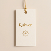 Étiquettes suspendues personnalisées en papier offset et papier kraft pour vêtements avec logo, étiquettes en carton, impression offset