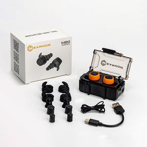 سدادات أذن لاسلكية للسلامة الإلكترونية الحد من الضوضاء سدادات حماية السمع مع حقيبة - Product Image 1