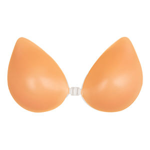 Nueva llegada forma de gota engrosamiento mujeres acolchado superior elástico <span class=keywords><strong>sin</strong></span> costuras <span class=keywords><strong>Bandeau</strong></span> pezón cubierta Crop <span class=keywords><strong>sin</strong></span> tirantes <span class=keywords><strong>sujetador</strong></span> de silicona líquida - Product Image 2