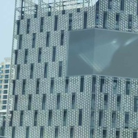 Panneaux de bardage extérieur en aluminium au design moderne, épaisseur 1,5/3,0 mm, étanches, garantie 5 ans pour villas