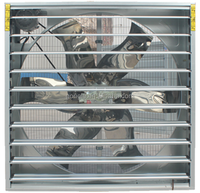Ventilation de poulailler 50 pouces 1380 Ventilateur de ventilation avicole mural à flux axial industriel Extracteur d'air chaud pour élevages