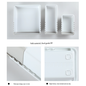 Cesta de Almacenamiento Expandible para Escritorio, Organizador de Plástico para Papelería y Herramientas de Maquillaje - Product Image 6