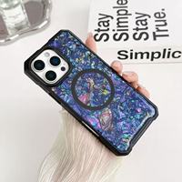 Coque arrière pour iPhone 18 17 16 Pro Max en PC rigide brillant avec finition époxy