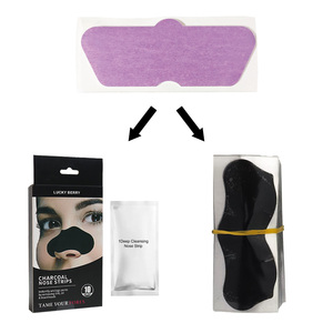 Sfuso di lavanda idrocolloide foglio di poro strisce per <span class=keywords><strong>viso</strong></span> e naso pulizia istantanea profonda rimozione punti neri trattamento Acne per adulti - Product Image 3