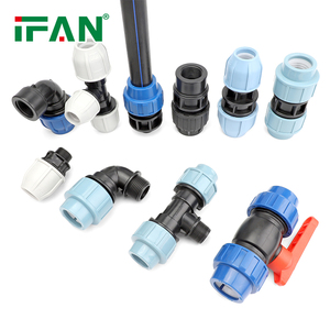 Conexión Rápida <span class=keywords><strong>de</strong></span> Compresión HDPE para Suministro <span class=keywords><strong>de</strong></span> <span class=keywords><strong>Agua</strong></span> <span class=keywords><strong>Potable</strong></span>, Color Personalizado IFAN - Product Image 4