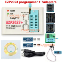 Programador de Memoria Flash SPI de Alta Velocidad EZP2023+ 24/25/93 BIOS 25T80 Grabación Fuera de Línea