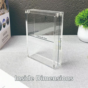 กล่องโชว์อะคริลิครูปทรงสี่เหลี่ยมผืนผ้าวัสดุไม้ PVC MDF ทนทานสำหรับการโฆษณาบนดาดฟ้า - Product Image 3