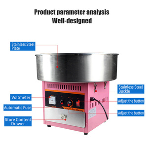 <span class=keywords><strong>Machine</strong></span> à <span class=keywords><strong>Barbe</strong></span> à <span class=keywords><strong>Papa</strong></span> Professionnelle, Automatique Électrique Commerciale, pour Coton Sucré - Product Image 3