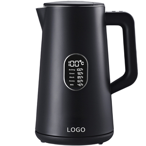 Bình đun nước điện 1.5L màu đen, thông minh, kết nối Wifi Tuya, chất liệu thép không gỉ, điều khiển nhiệt độ kỹ thuật số - Product Image 1