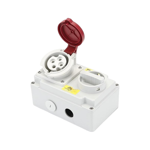 เต้ารับแบบเชื่อมต่อ 32A 4 ขา IP44 กันน้ำ CEE, เต้ารับแบบเชื่อมต่อเชิงกล - Product Image 6