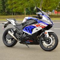 Moto Ninja XL200-3S 250cc, véhicule à essence Horizon, nouvelle voiture de course sportive d'occasion, vitesse maximale 300 km/h