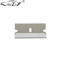 Lot de 10 lames en acier pour décapant de vinyle, décapant de colle pour vitres, grattoir à lame, raclette pour autocollants de voiture et nettoyeur de colle pour fenêtres